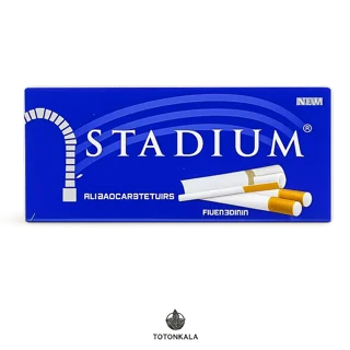 پوکه سیگار فیلتر قرمز 15میل استادیوم بسته 200 عددی (اورجینال)